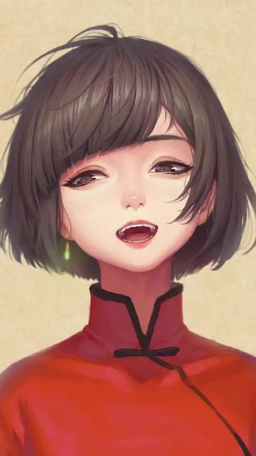 《大鱼海棠》中的椿. 唯美壁纸.