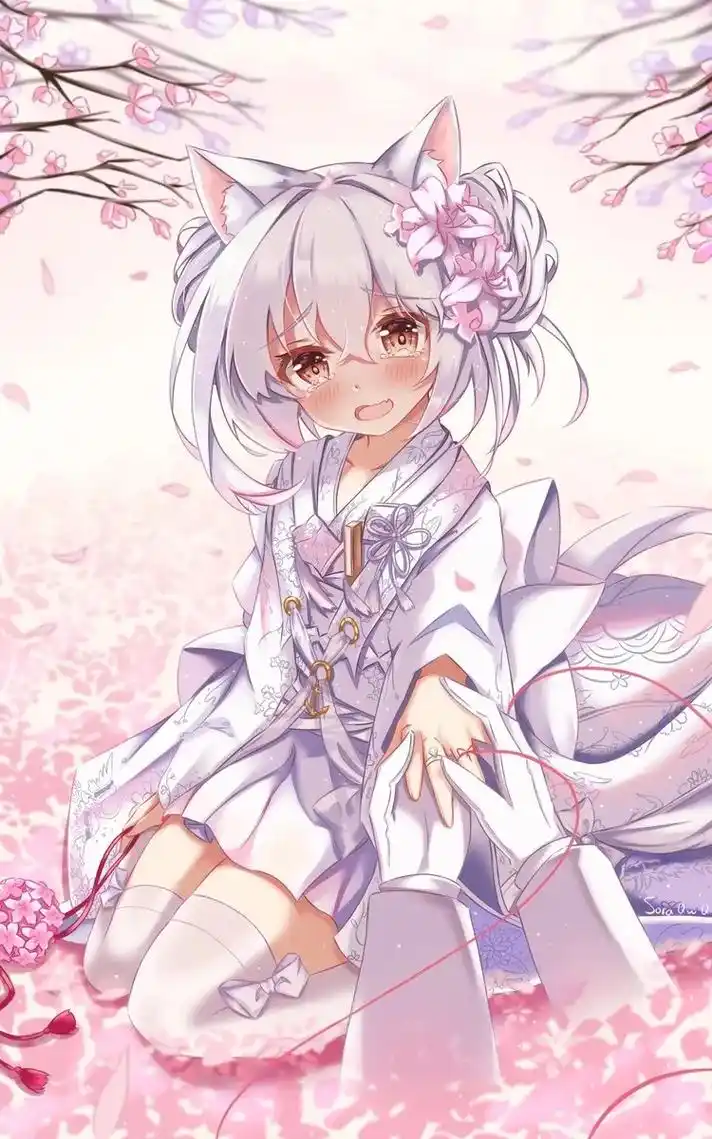 二次元少女 #萝莉 #白毛 #碧蓝航线 #雪风号 嘿嘿嘿, - 抖音