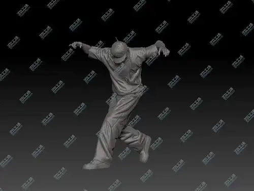 街舞-3d打印模型下载-3d工场 3dworks.cn