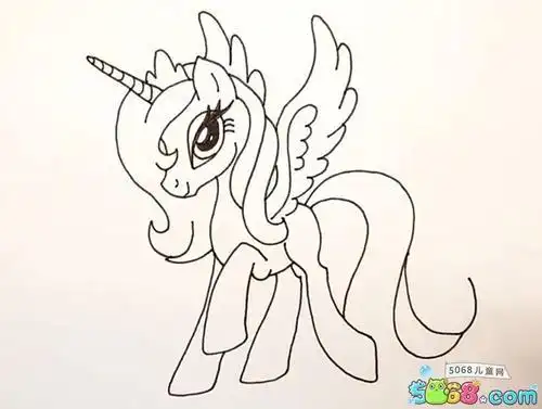 保利月亮公主简笔画 简笔画图片大全-蒲城教育文学网