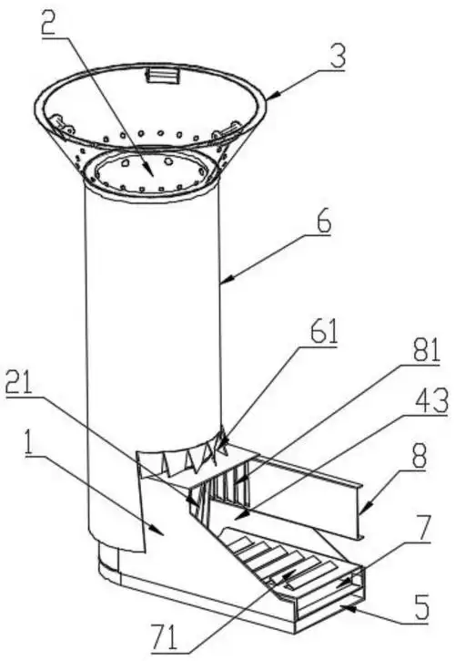 cn113063163a_一种旋转火焰无烟柴火气化炉在审