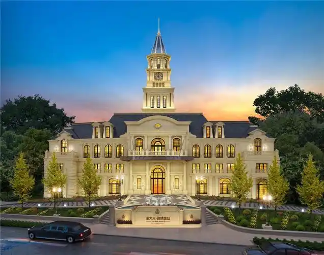 金大元御珑宫廷位于新关豪宅版图——上海浦东唐镇,以纯古典法式风格