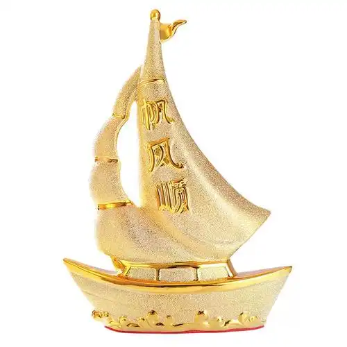 一帆风顺帆船摆件寓意好客厅新房乔迁酒柜电视柜店铺装饰品摆设