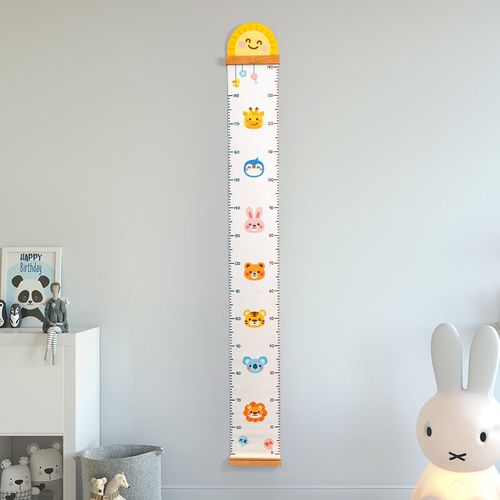 测量垫 挂尺身高贴可移除不伤墙婴儿宝宝身高测量垫墙贴儿童身高标尺