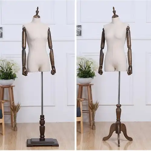 服装店模特道具半身女模特橱窗展示衣架人体模特女装模特道具高档
