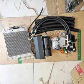 雷丁 比德文 鸿日宝路达丽驰金彭御捷车载冷暖空调适配电动四轮车