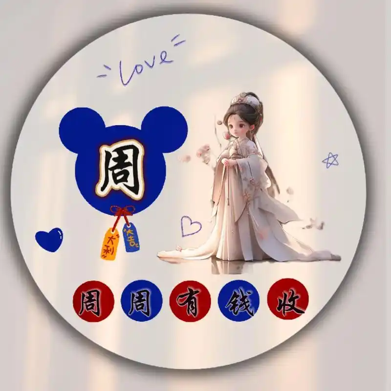 百家姓之周姓头像.百家姓之"周"姓头像#头像设计 #原创首发 - 抖音