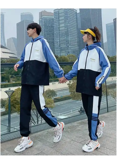 初中校服中学生校服高中校服生班服秋季套装学生韩版宽松外套生运动会