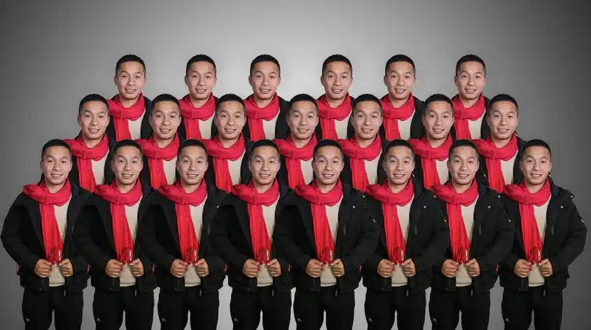 六个人合照的姿势造型视频在线观看 - 西瓜视频