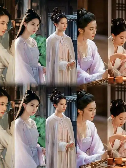 刘亦菲宋代绝美古装服饰集
