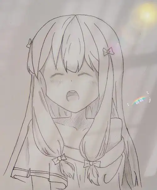 临摹漫画人物03