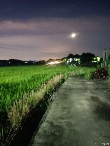 乡村的夜晚别有韵味