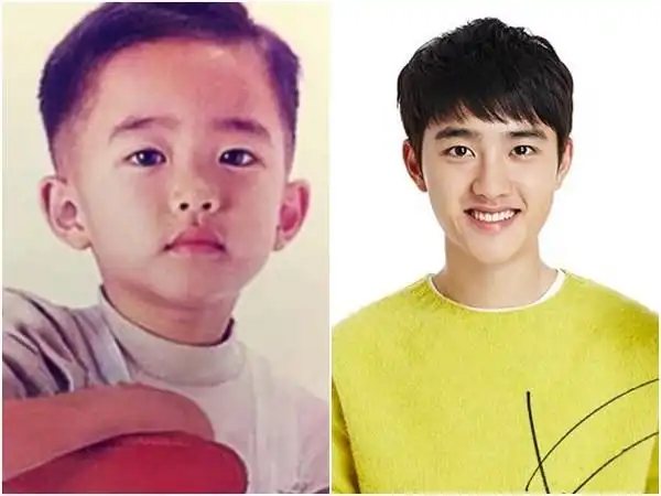 exo超萌童年照盘点! kai,suho从小就"霸气侧露"
