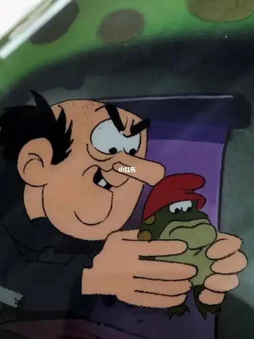 蓝精灵 赛璐璐 格格巫_动画_胶片风_蓝岸攻略_当代艺术_比利时_电视机