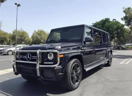 这才是真正"奔驰大g",车长近6米,比劳斯莱斯还长,马力571匹!