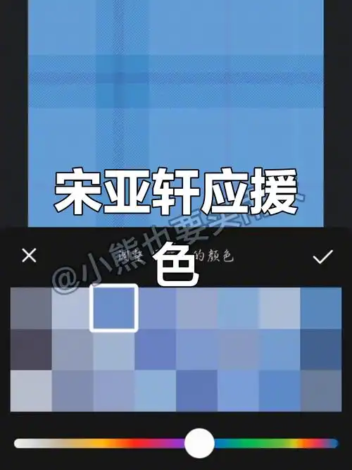 宋亚轩应援色曝光,粉丝热情助力
