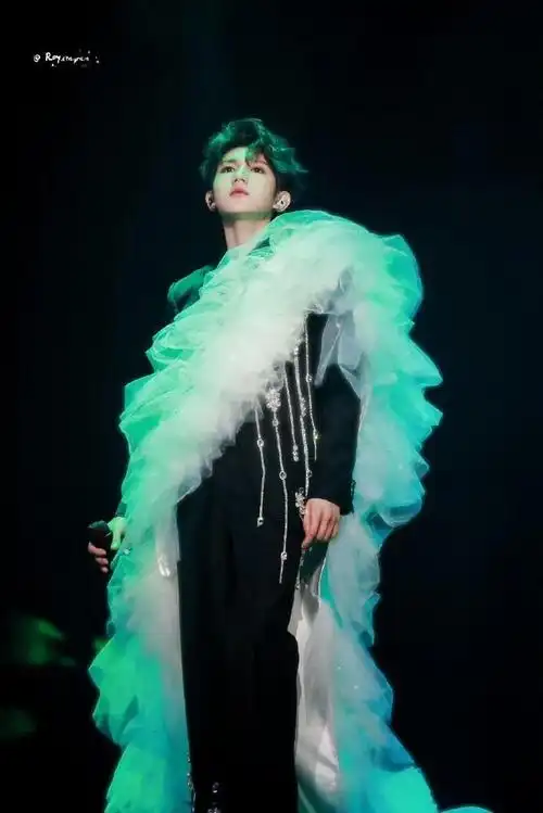 王源tmea粉丝应援##王源tmea绿海