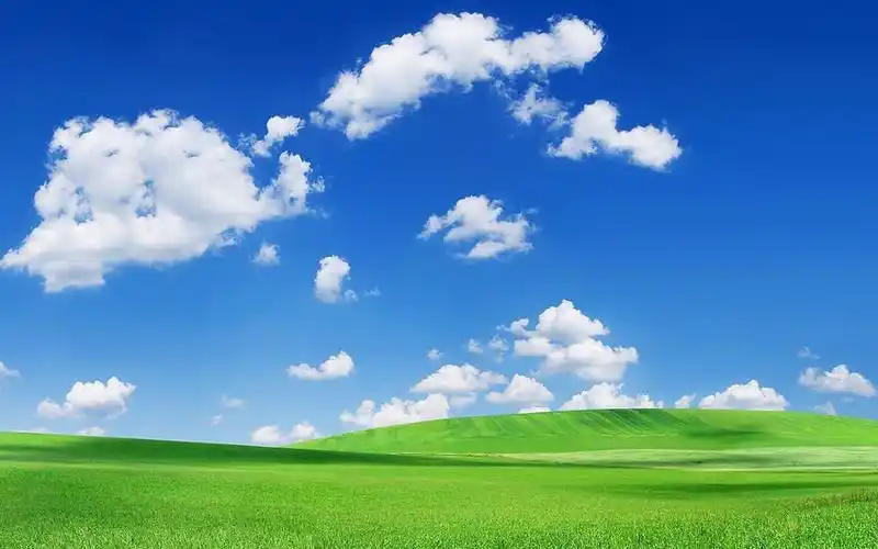 蓝天白云唯美风光图片高清壁纸