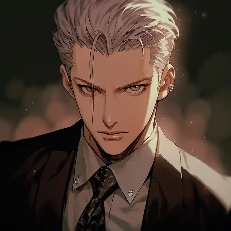 银发西装绅士.#旧漫头 - 抖音