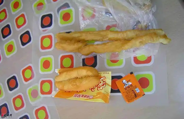 再看看kfc的油条