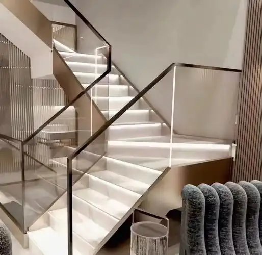 玻璃楼梯扶手-简约风