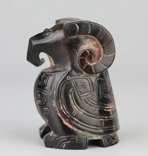 6868lot003168商代玉鸮