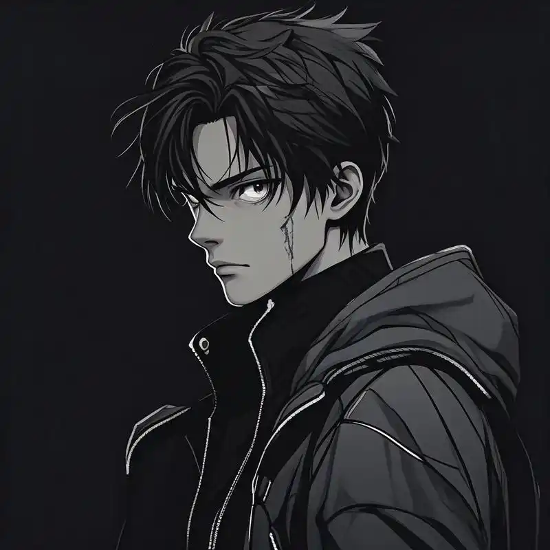 暗黑系男动漫头像,霸气侧漏9015 暗黑系男生动漫头像,霸气侧漏