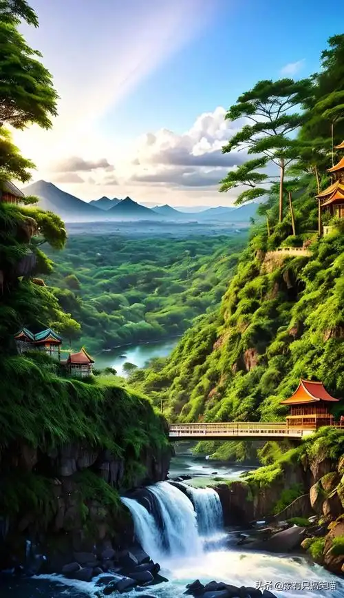 哇哇,太美太美了人间仙境啊!看到这美景仙境瞬间就被治愈了