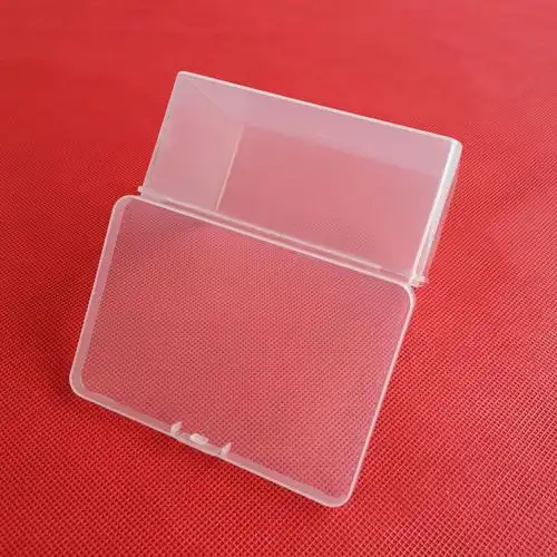 长方形pp塑料盒 透明翻盖杂物螺丝收纳盒产品包装塑胶盒 厂家销售