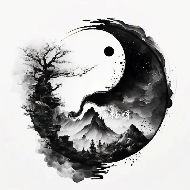 人生如逆旅,我亦是行人 #头像#古风 #水墨写意  - 抖音