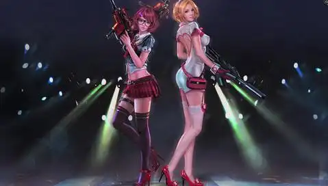 psp游戏壁纸之逆战美女图片