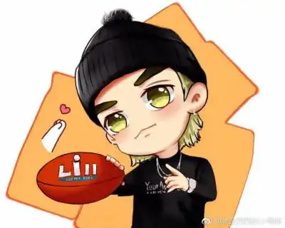 吴亦凡 kris 明星壁纸 男神帅哥 手绘漫画 素描卡通 人物头像 插画