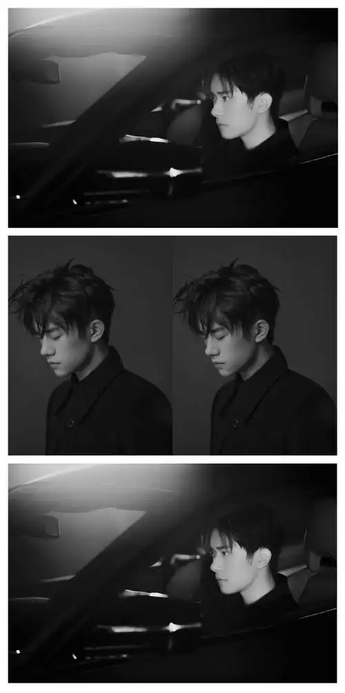 易烊千玺 壁纸 黑色系