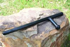 包邮超硬聚酯纤维材质t型棍 t拐 t棍 t型拐 武术拐防身拐棍保安棍