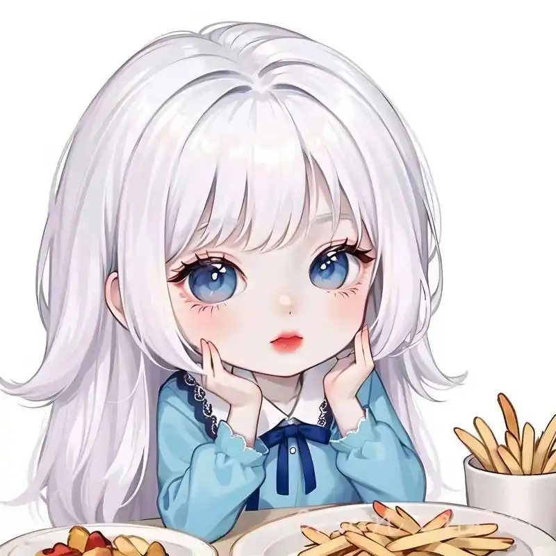 吃货女生闺蜜头像           图片由mewxai生成