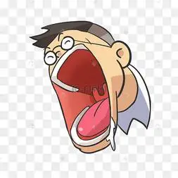 搞怪夸张女孩张大嘴大嘴巴下载 png下载psd搞笑搞怪张大嘴吃汉堡下载