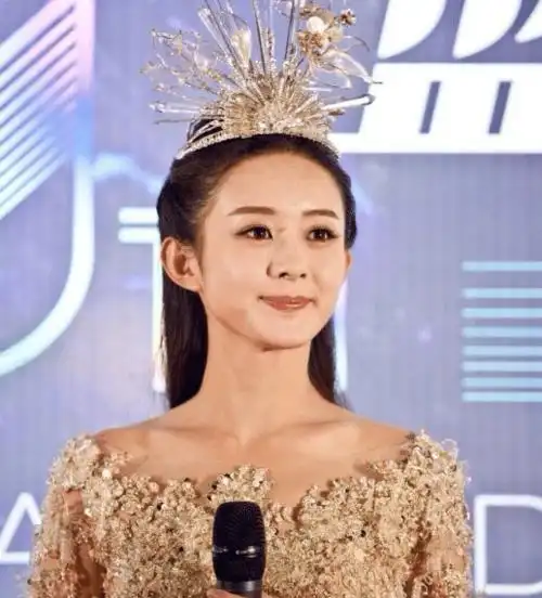 金鹰女神皇冠,迪丽热巴华丽,刘诗诗女神,最后的她:美到了!