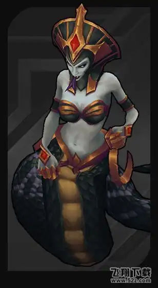 lol魔蛇之拥卡西奥佩娅剧毒诅咒皮肤图鉴