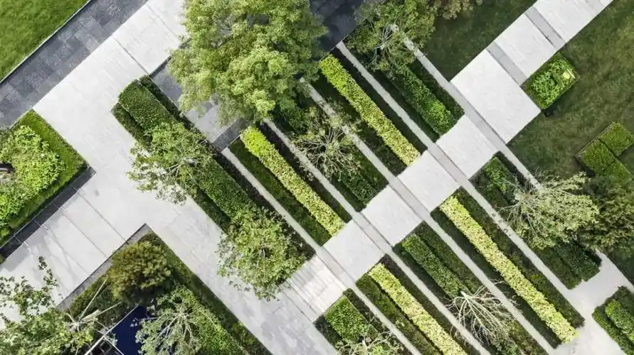 以直线为元素的景观设计案例needle景观案例分享第四十八期