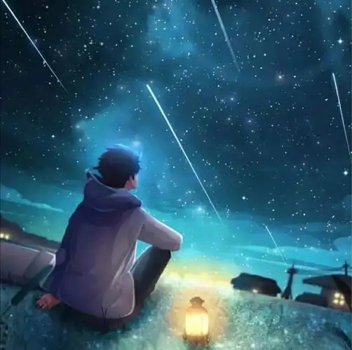 星星头像,一闪一闪亮星星头像(仙气十足的星空头像图片)