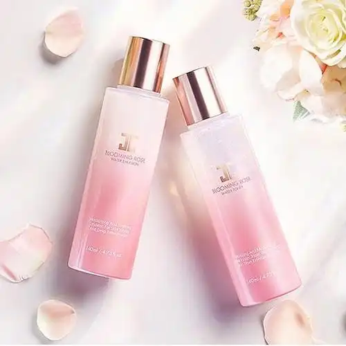 韩国jayjun水光玫瑰净白焕能保湿水乳140ml