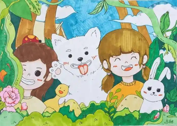 巨野县"我心中的儿童友好"绘画比赛活动获奖名单出炉啦!快来看看吧!