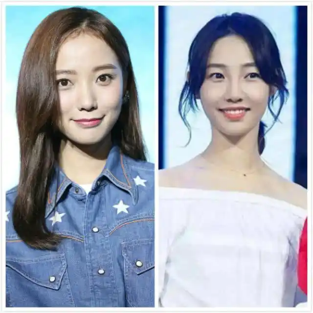 白百何和王珞丹两人五官很接近,相信很多人到现在还分不清.