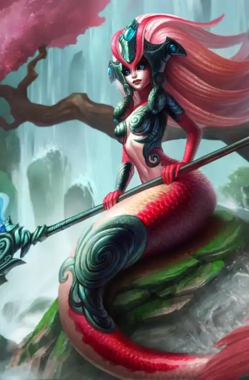 英雄联盟唤潮鲛姬娜美锦鲤皮肤12