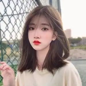 假发女中长发网红空气刘海齐肩锁骨发夏自然少女减龄短直发全头套