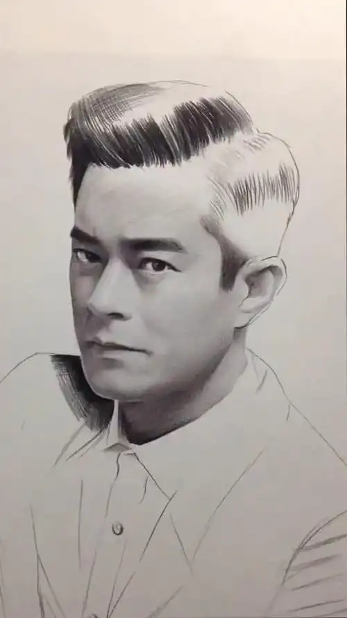 手绘#超帅气的古天乐