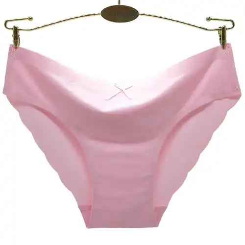 云梦妮南美智利巴西一片式外贸女士内裤跨境性感冰丝女式三角裤