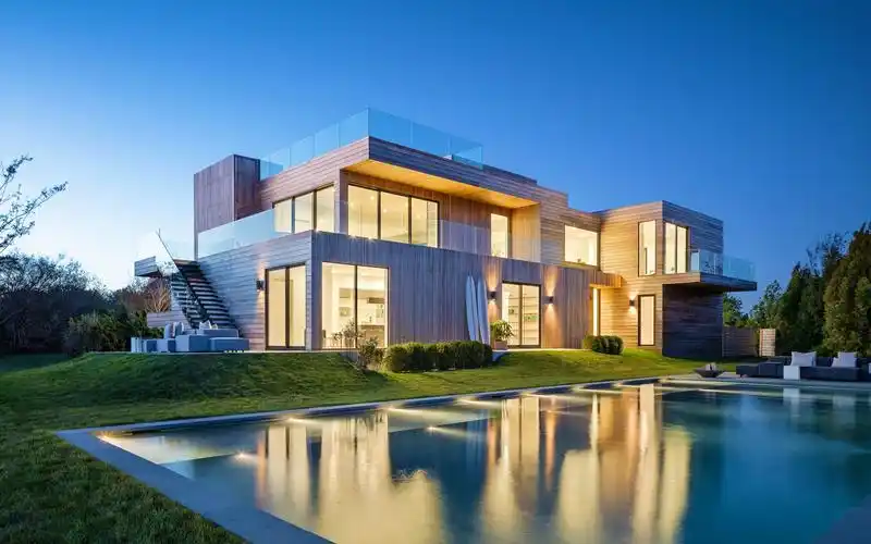 「4k」蒙托克现代田园别墅~31 gilberts path, montauk, ny_哔哩哔哩