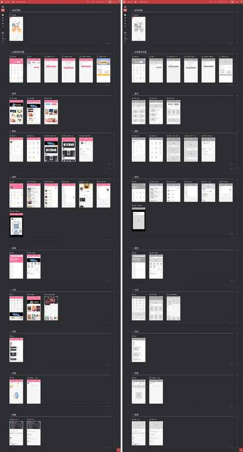 视频app哔哩哔哩原型分享