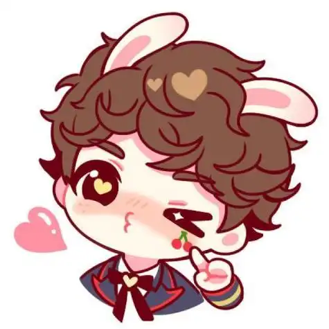 朱正廷q版简笔画步骤